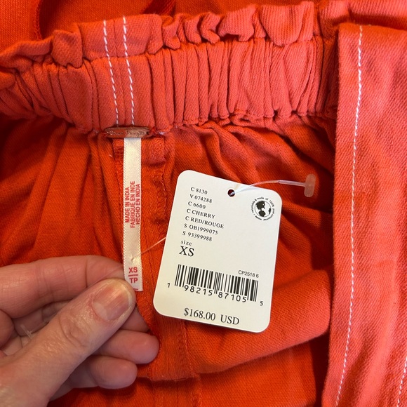 NWT Free People Machu Barrel Midi Dress Women’s SZ XS in Cherry - Picture 9 of 11